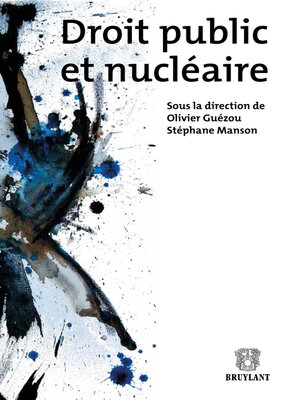cover image of Droit public et nucléaire